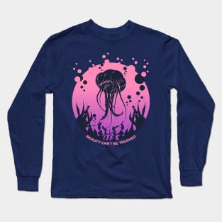 Beauty Can't Be Touched Retro Jellyfish Long Sleeve T-Shirt